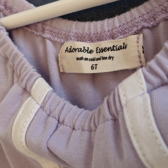 Adorable Essentials Sophia the First Inspired Top in Purple Size 6T - Picture 2 of 4